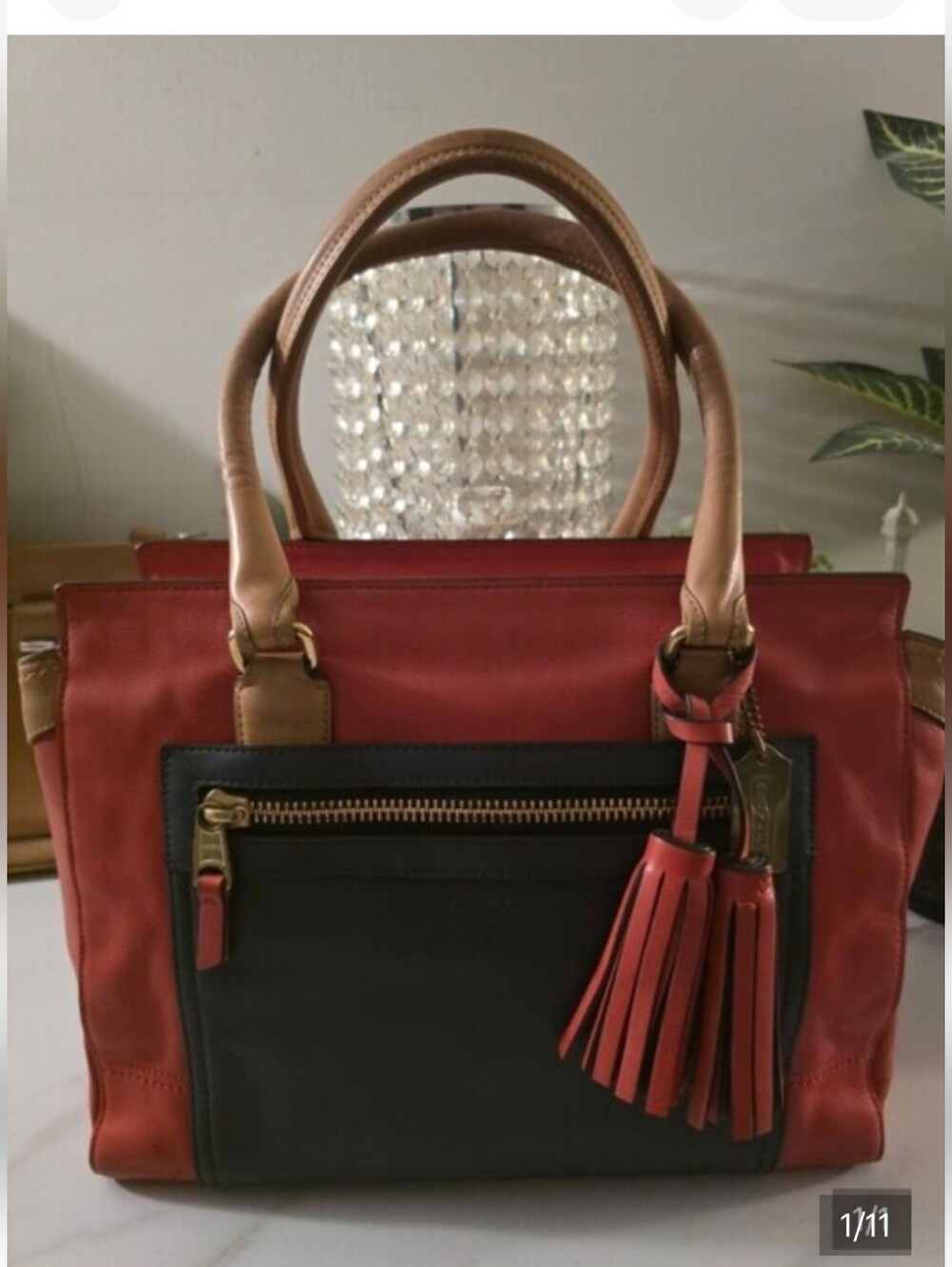 Coach  Leather Satchel